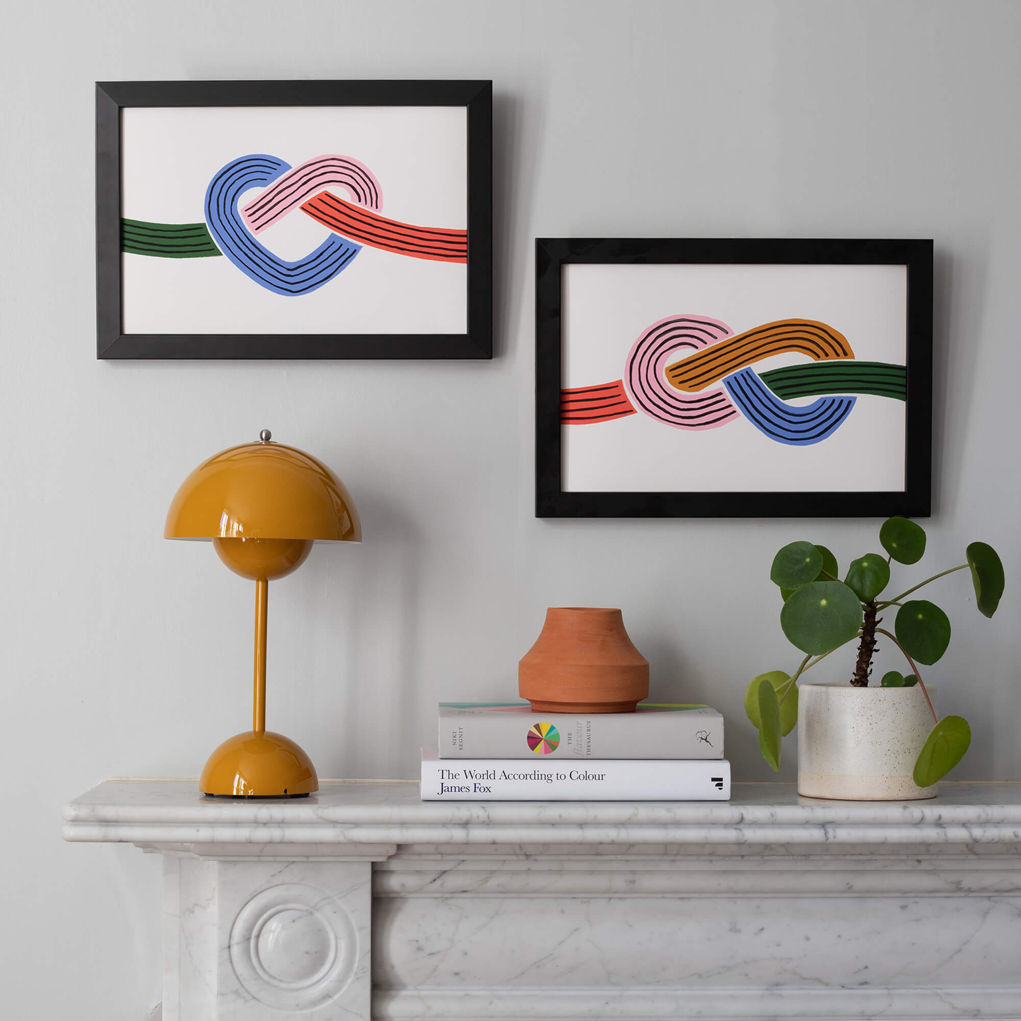 Infinity Knot Fine Art Print with Hanger