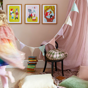 The Joy of Reading Fine Art Print with Hanger | Nora Aoyagi
