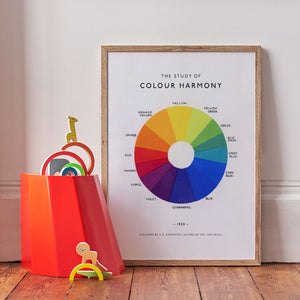 The Study of Colour Harmony Fine Art Print