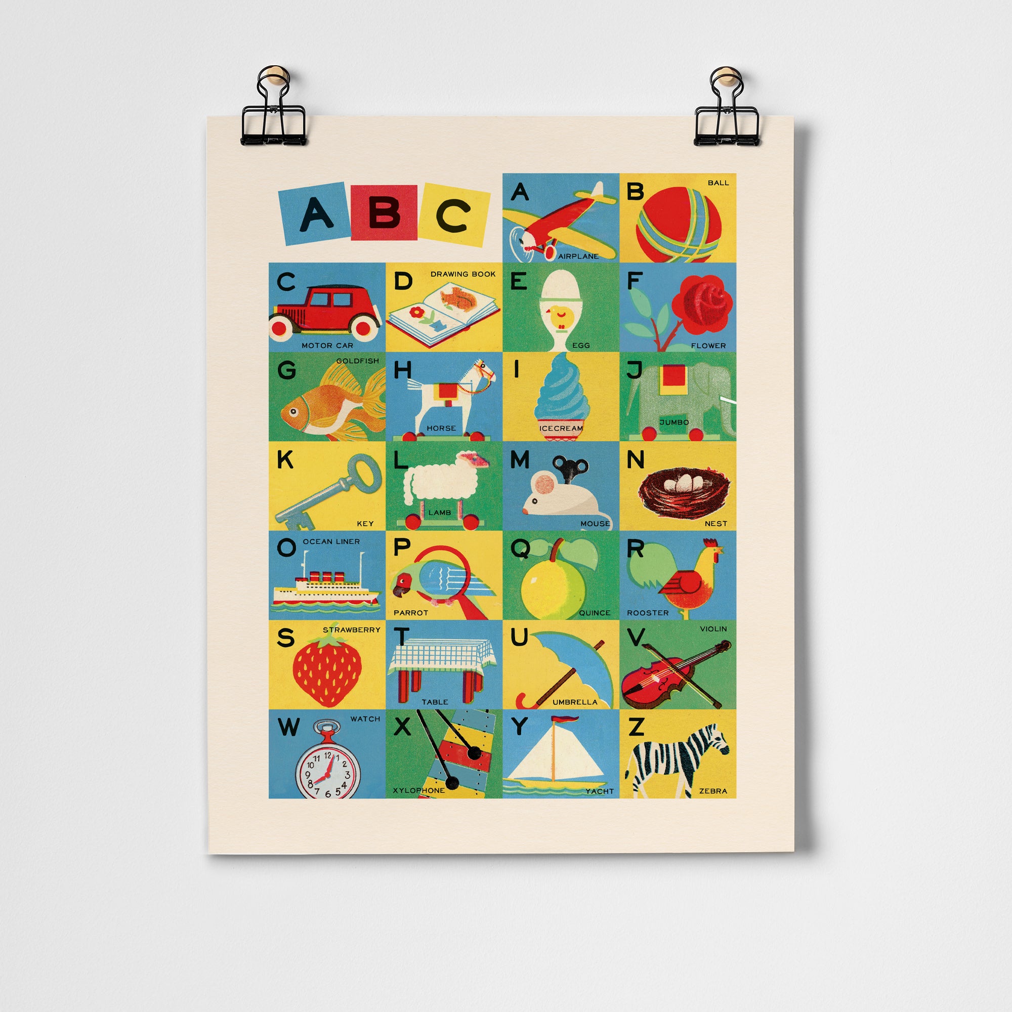 ABC Blocks Fine Art Print