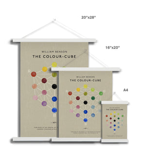 The Colour Cube Fine Art Print with Hanger