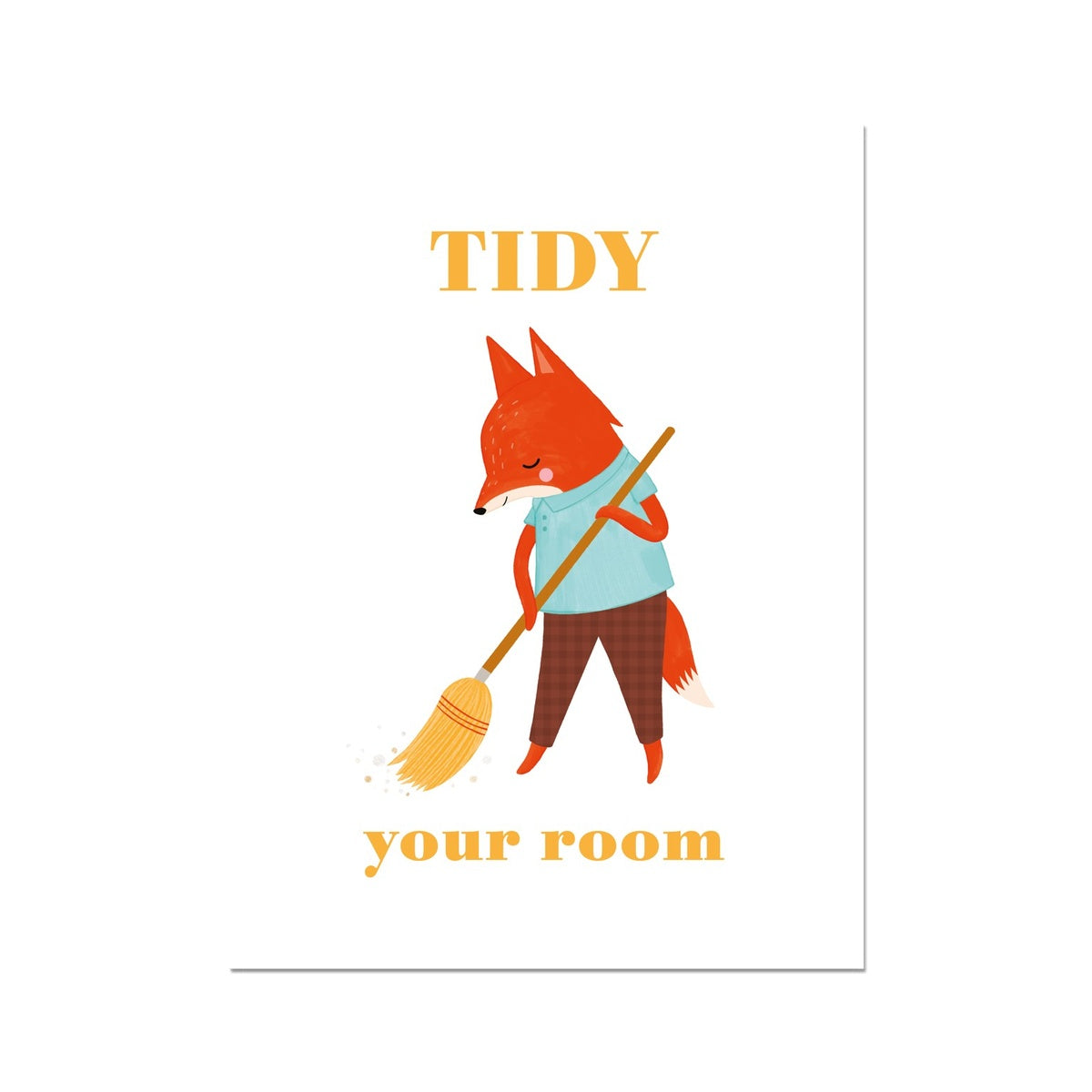Tidy Your Room Fine Art Print | Nora Aoyagi